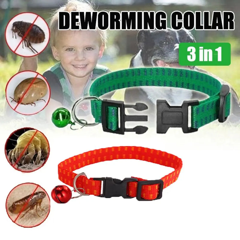 Effective Safety Kill Insect Mosquitoes Outdoor Dog Collar Anti Flea Mite Tick Neck Strap Pet Suppies