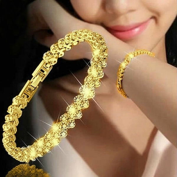 pulseiras feminina acessorios femininos pulseira feminina pedras naturais pulBoêmio pulseira de ouro para as mulheres strass folhas corrente pulseira de luxo 18k ouro trançado jóias de casamento presente de natal jóias