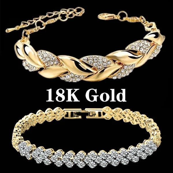 pulseiras feminina acessorios femininos pulseira feminina pedras naturais pulBoêmio pulseira de ouro para as mulheres strass folhas corrente pulseira de luxo 18k ouro trançado jóias de casamento presente de natal jóias